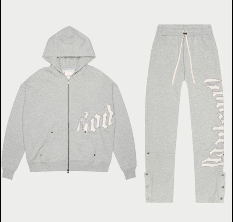 OG Logo Sweatsuit V2 (Heather Grey)