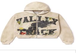 BONE GARDEN ZIP UP HOODIE