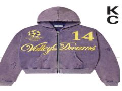 VALE FOREVER HOODIE PURPLE'