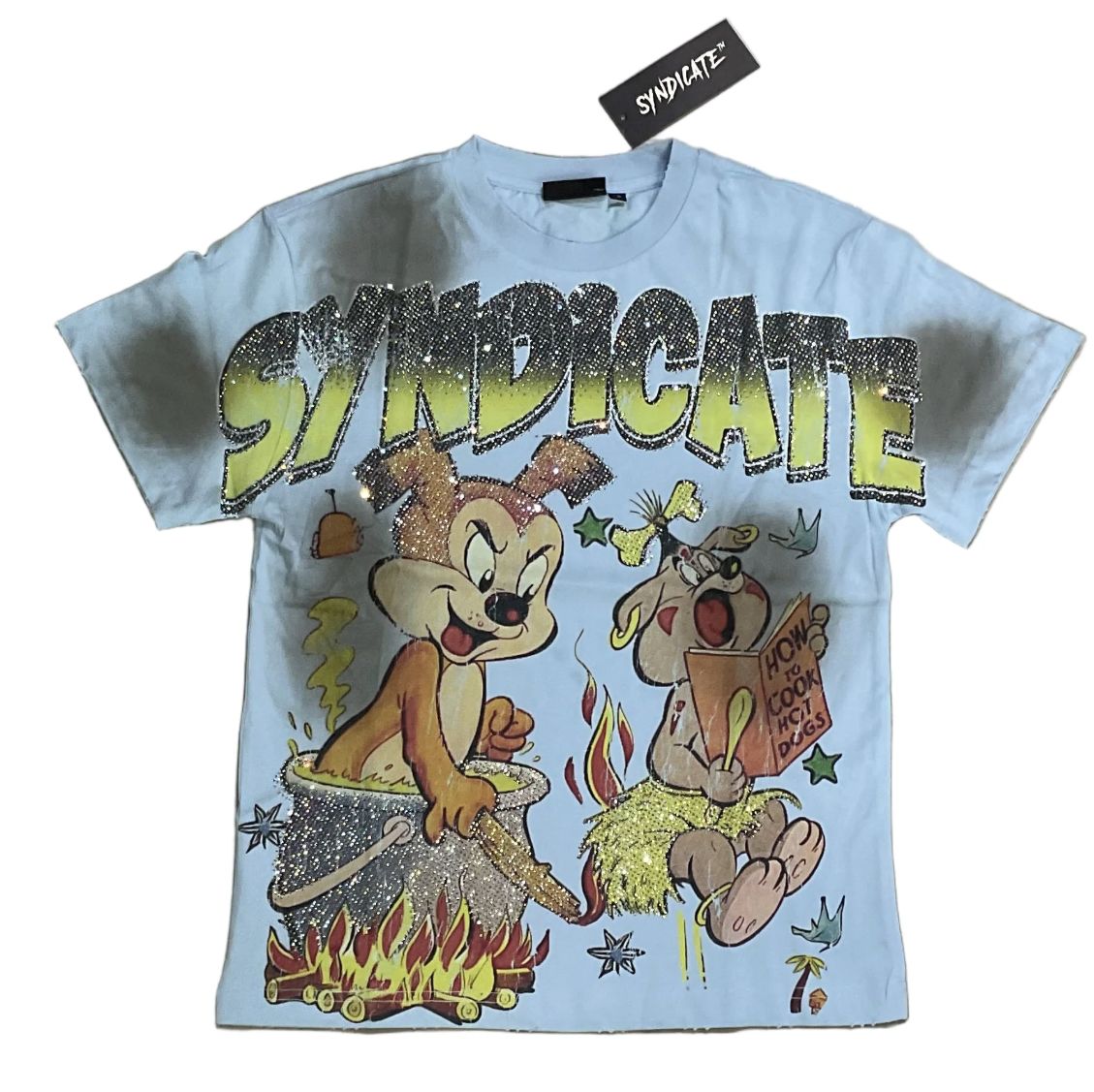 "COOK" TEE- BBY BLUE