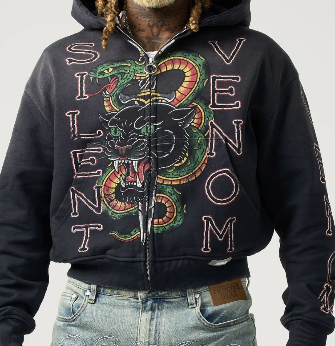 SNAKE HOODIE (GREEN)