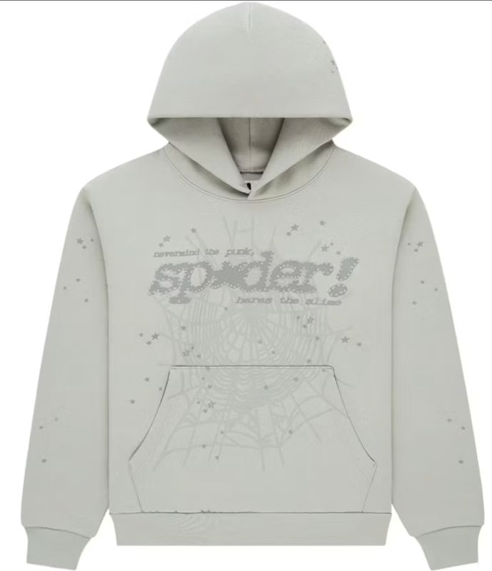 TONAL PUNK V2 HOODIE - GREY