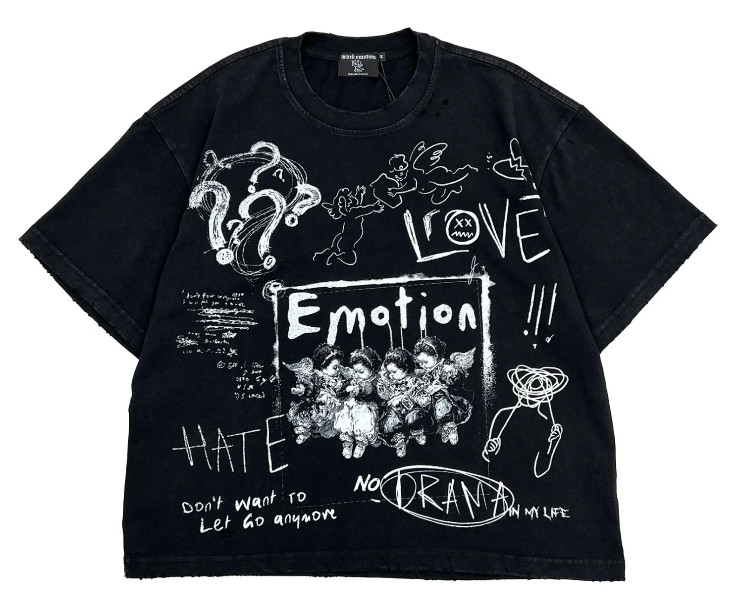 Black “Chaos” Tee