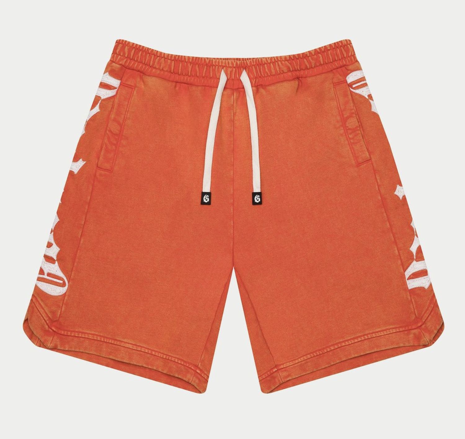 CourtSide Shorts (Orange Wash)