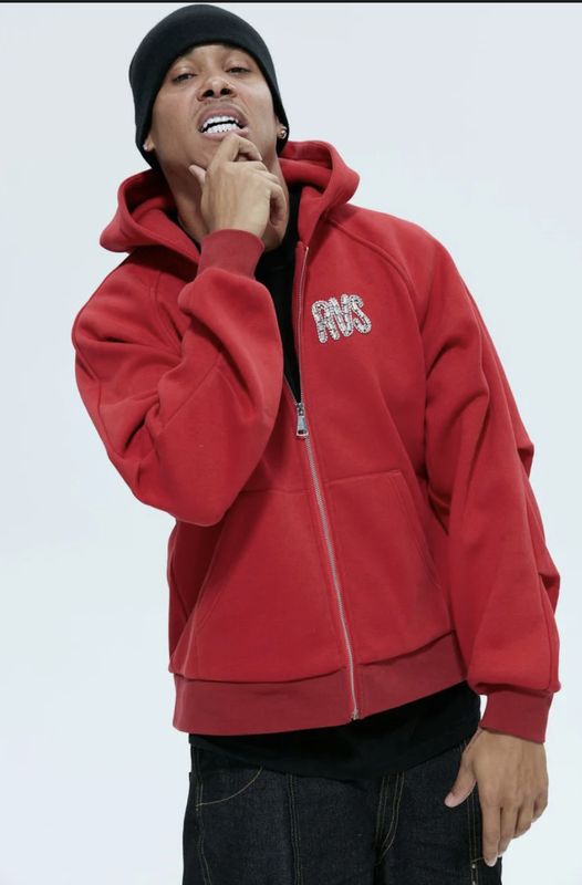 Cherry Red "Etoile" Hoody