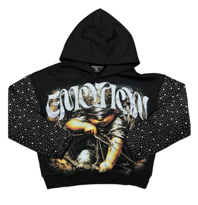 Archer Rhinestone Hoodie