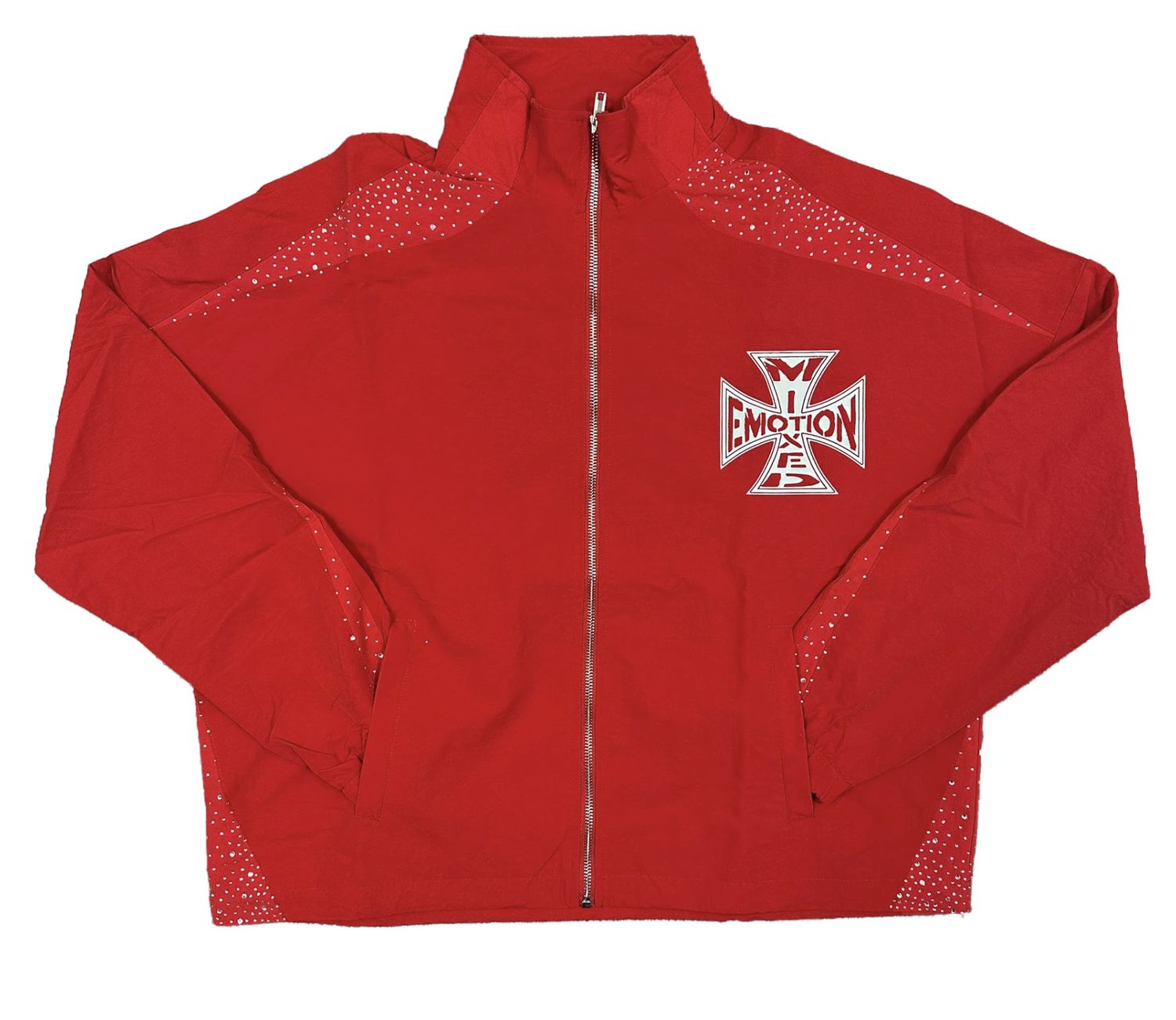 Red ‘Classic’ nylon jacket (Red ‘Classic’ nylon jacket)
