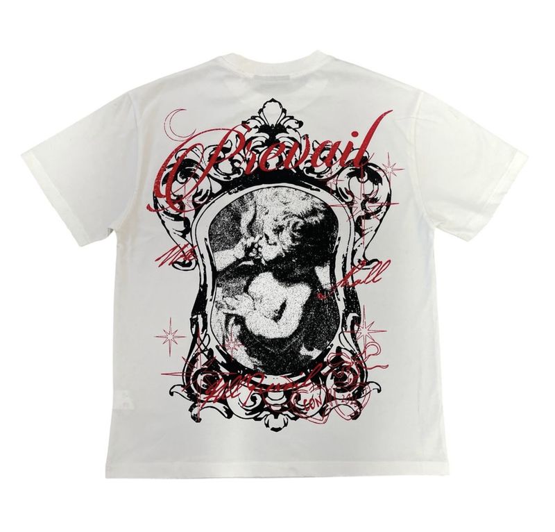 "All Prevail" Tee - white (CONT_21)