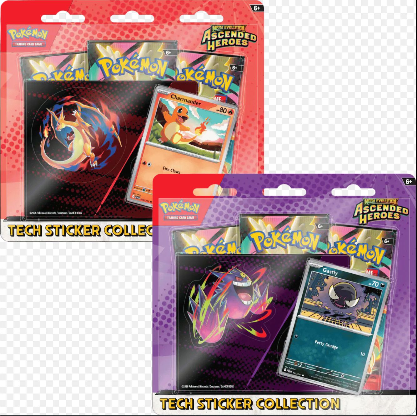 Pokemon Ascended Heroes Tech Sticker Collection