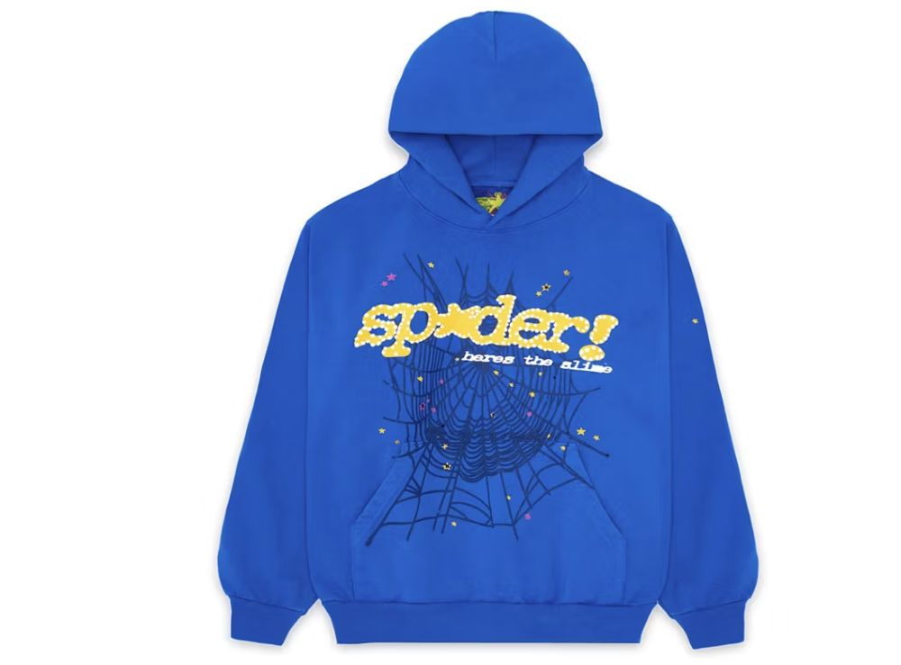 Sp5der MARINA BLUE Hoodie
