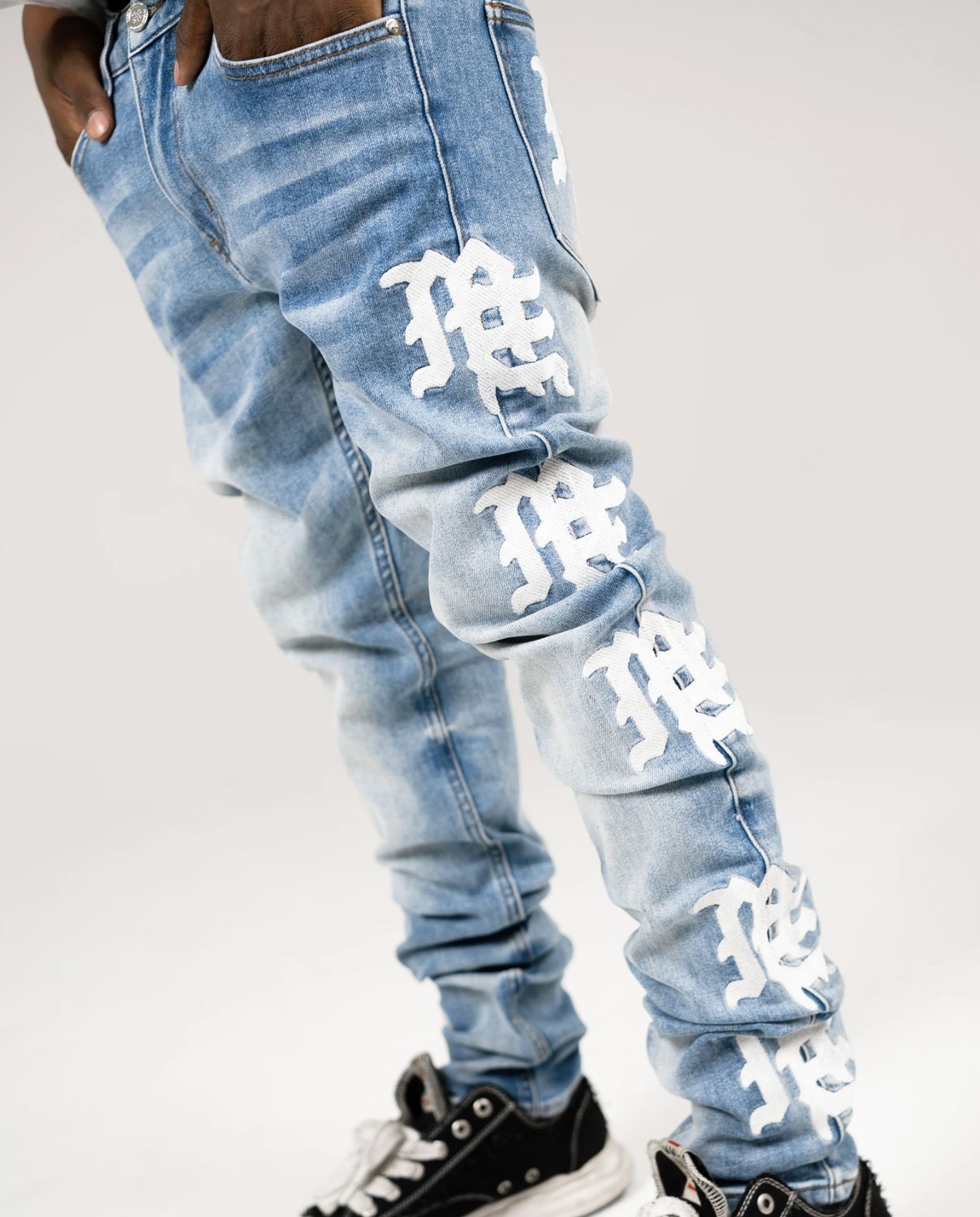 Monogram Denim Blue Wash