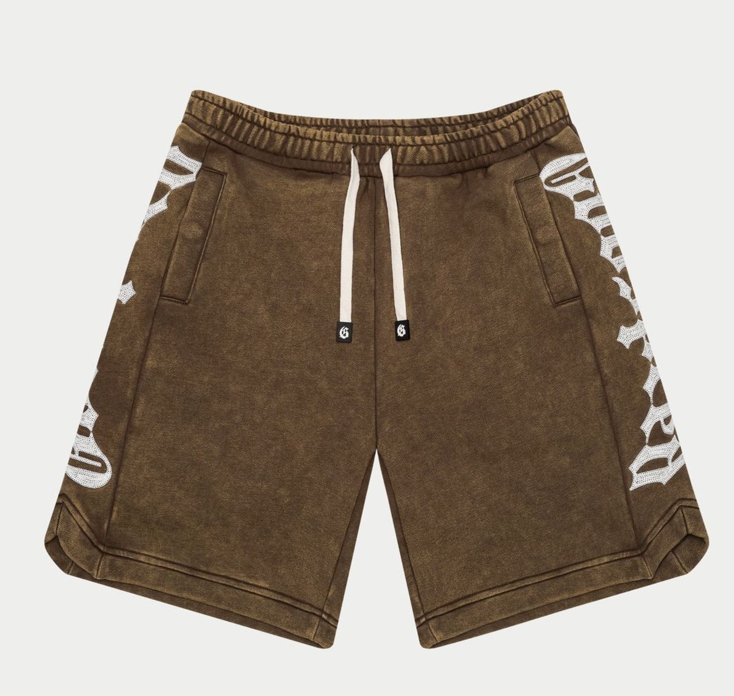 CourtSide Shorts (Mocha Wash)
