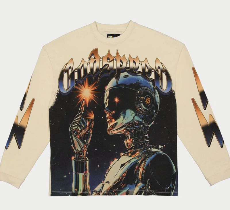 Sputnik LS T-Shirt (Bone)