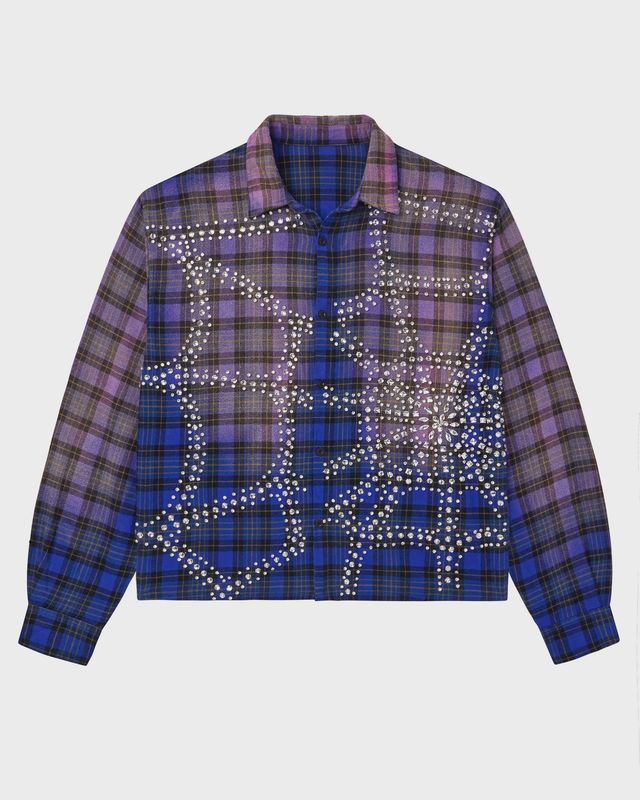 Blue Inferno Flannel
