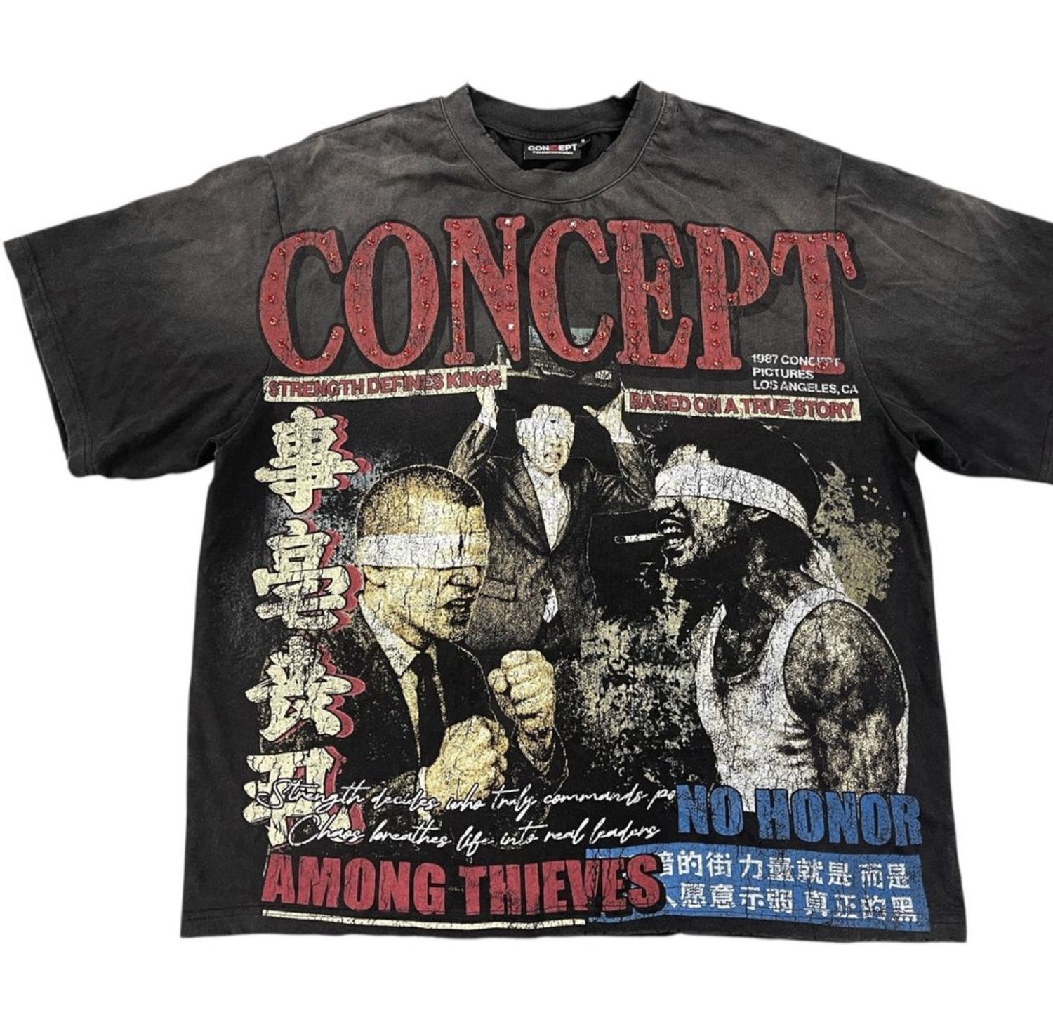 "No Honor" Black Wash