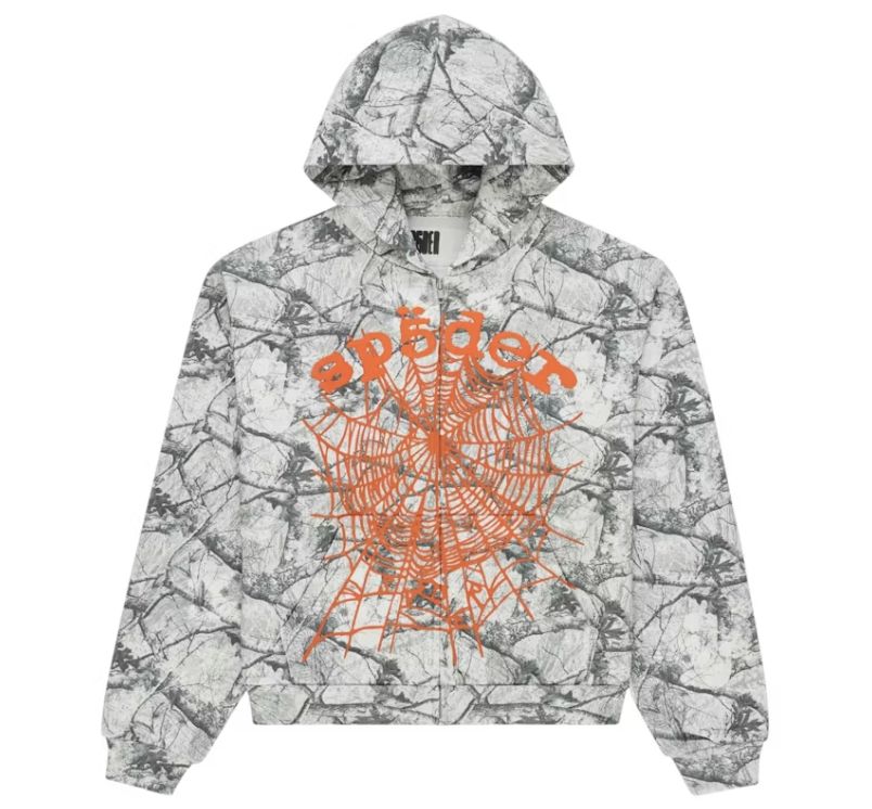 REALTREE OG WEB V2 ZIP HOODIE WHITE CAMO