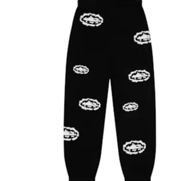 Island Wreath Sweatpants Black