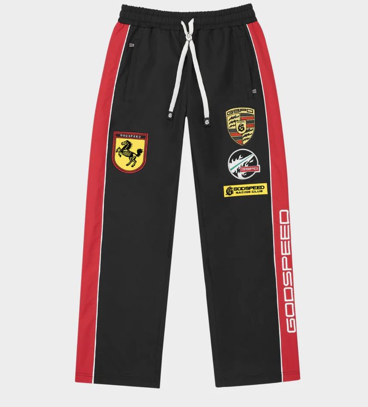 GRC TrackPants (Blk/Red) BOOM