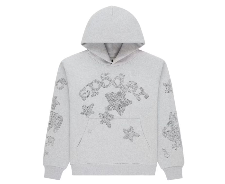 RHINESTONE BELUGA HOODIE