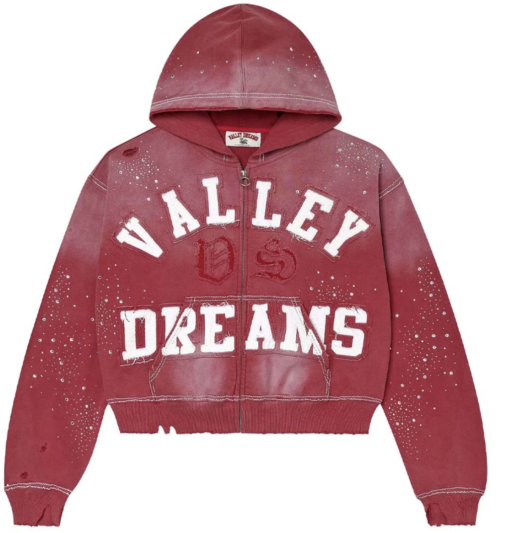 CLASSICO ZIP UP HOODIE [RUBY]