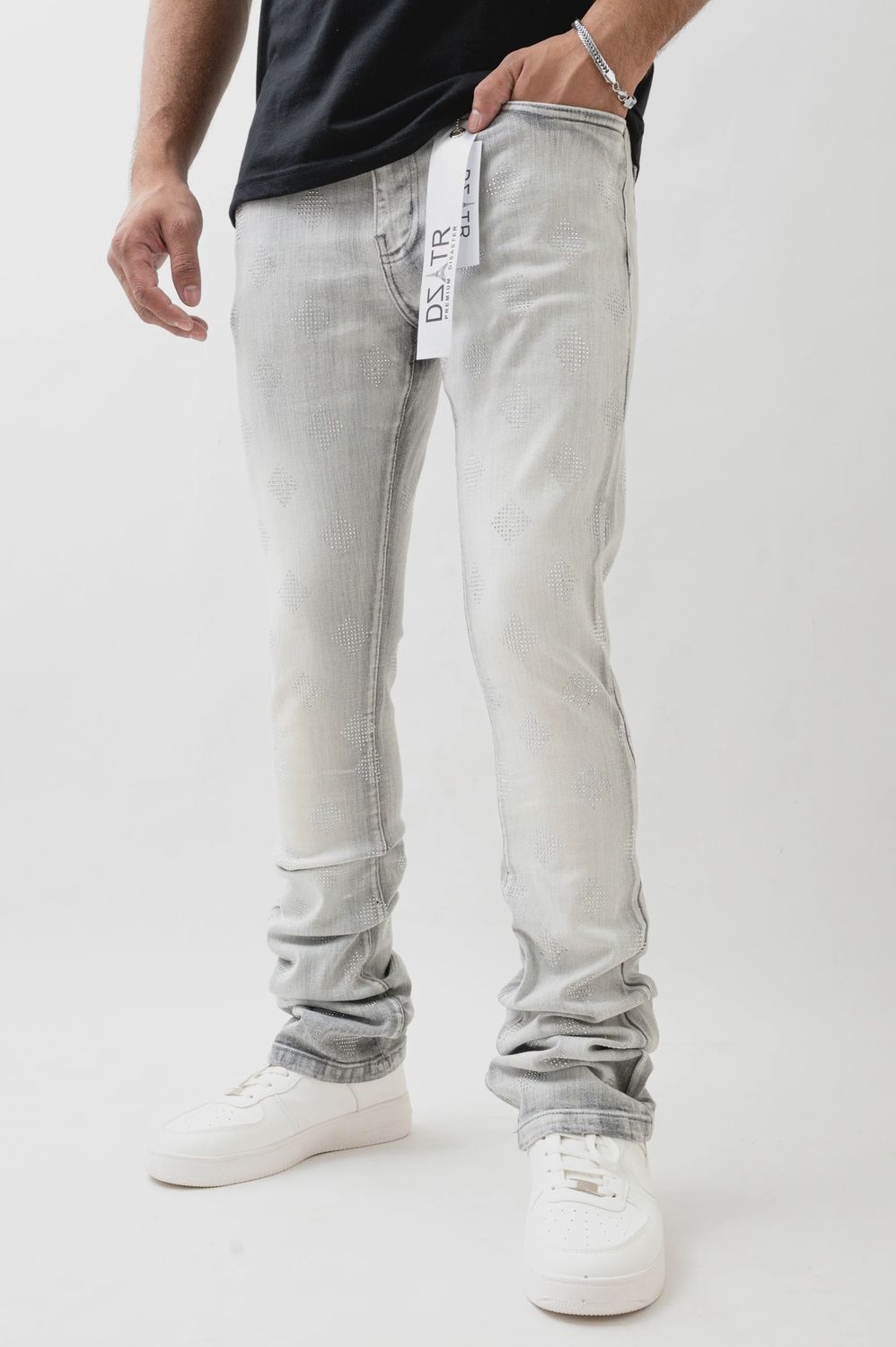 DZATR GREY STONE STACKED