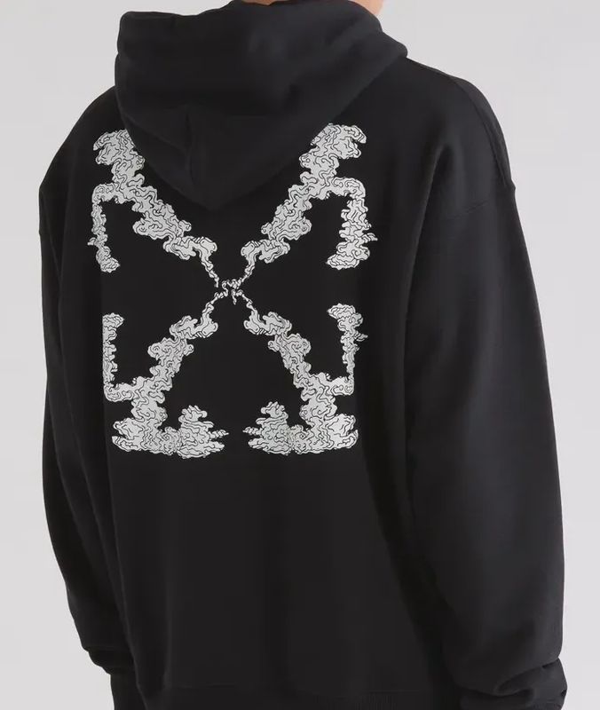 OFF WHITE CLOUD ARROW SKATE HOODIE