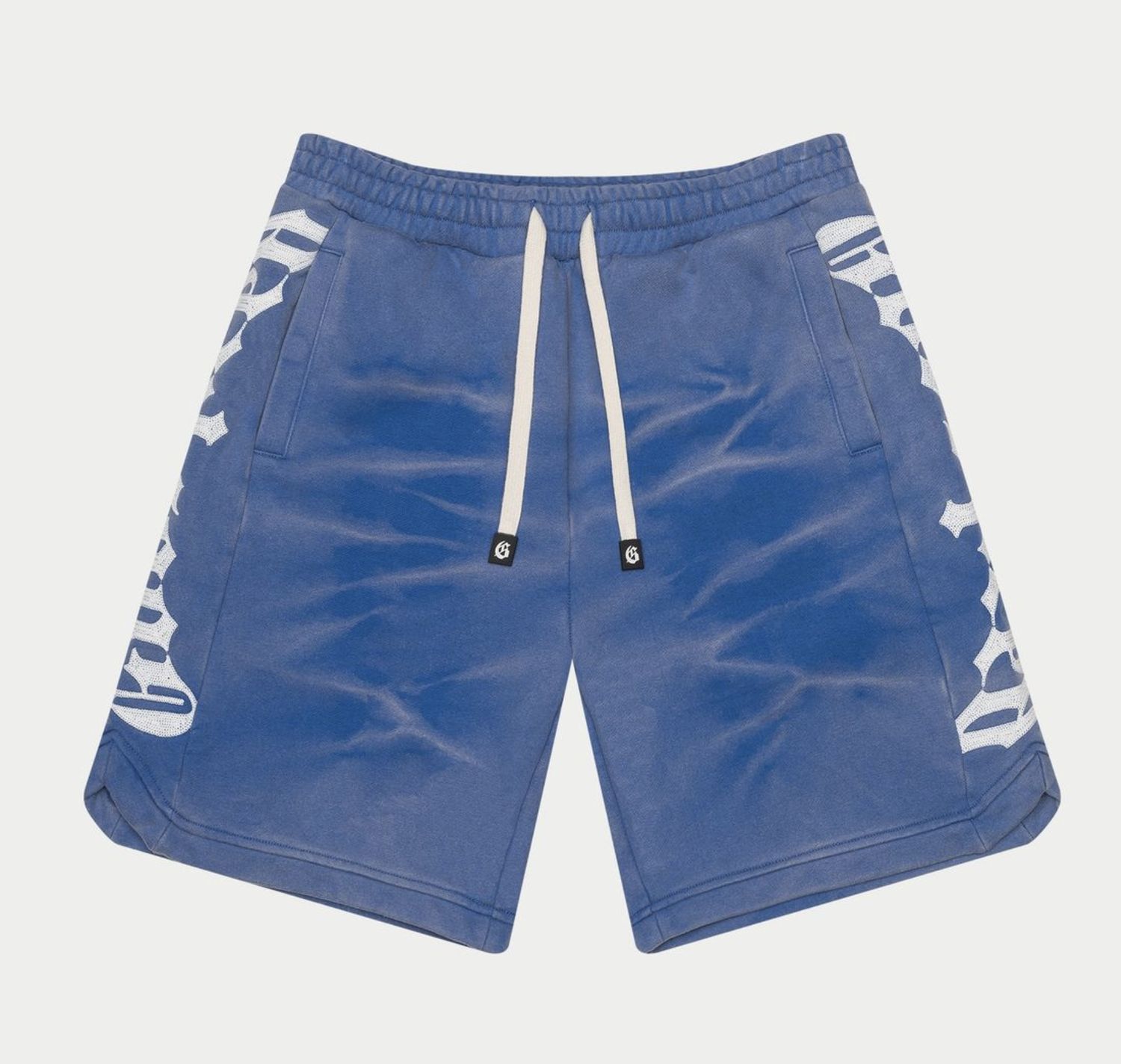 CourtSide Shorts (Blue Tie Dye)