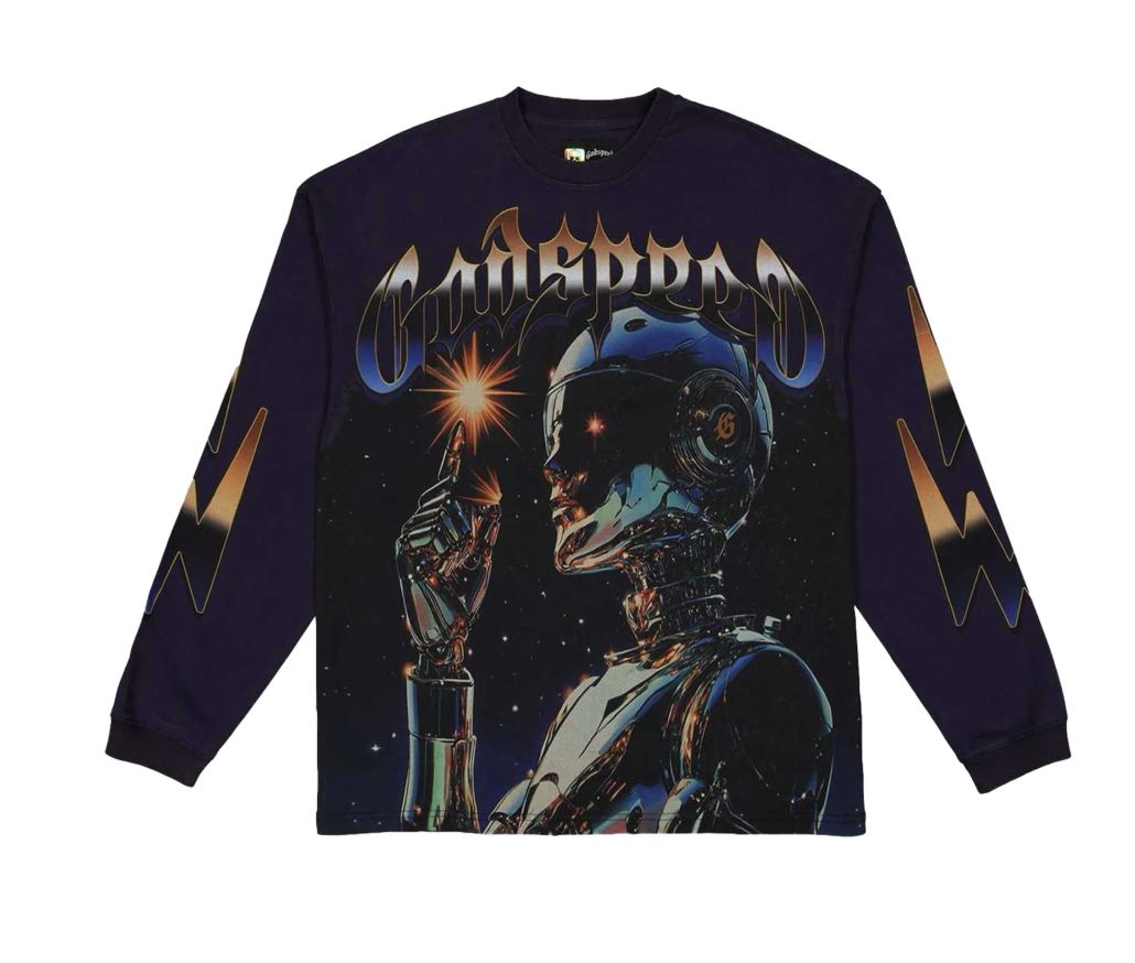 Sputnik LS T-Shirt (Navy)