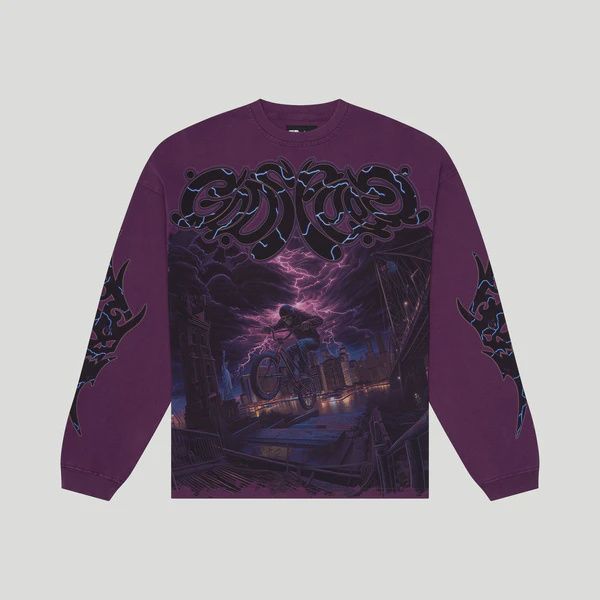 B.M.X LS T-Shirt (Grape)