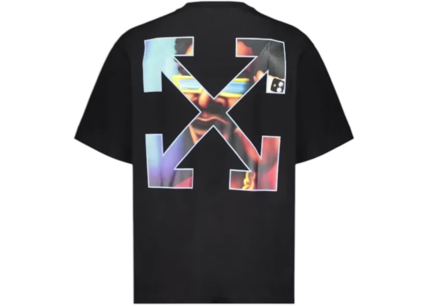 OFF WHITE BARBER ARROW SKATE S/S TEE