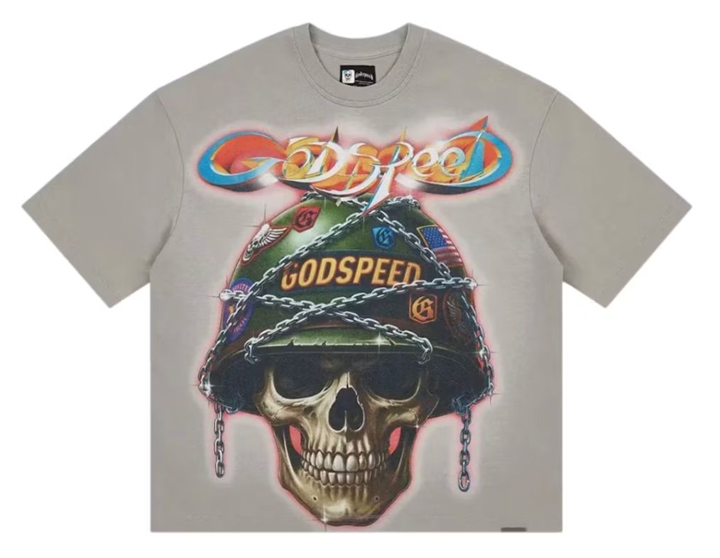 Badges of Honor Tee  (Wolf Grey)