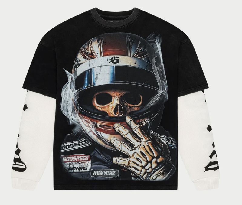 F1 World Cup Layered T-Shirt (blackwash)