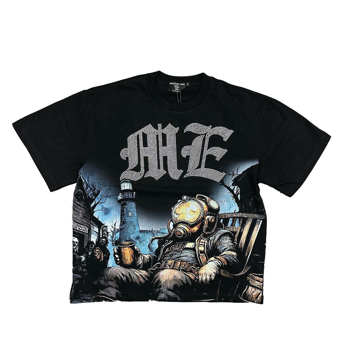 MIXED EMOTION ASTRONAUT RHINESTONE