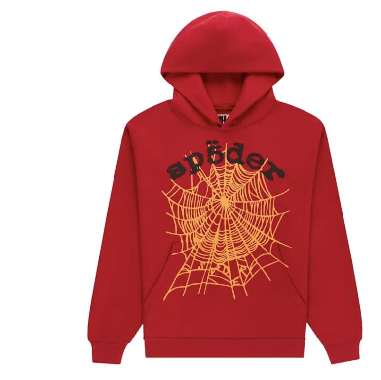 OG WEB V2 HOODIE - RED