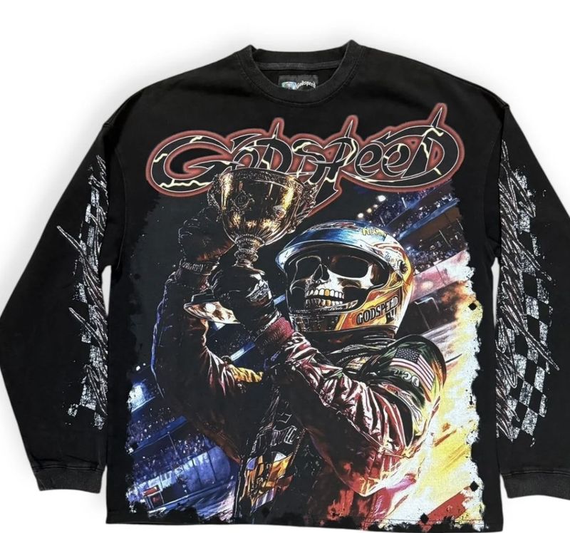 Podium Dreams LS T-Shirt (Black)