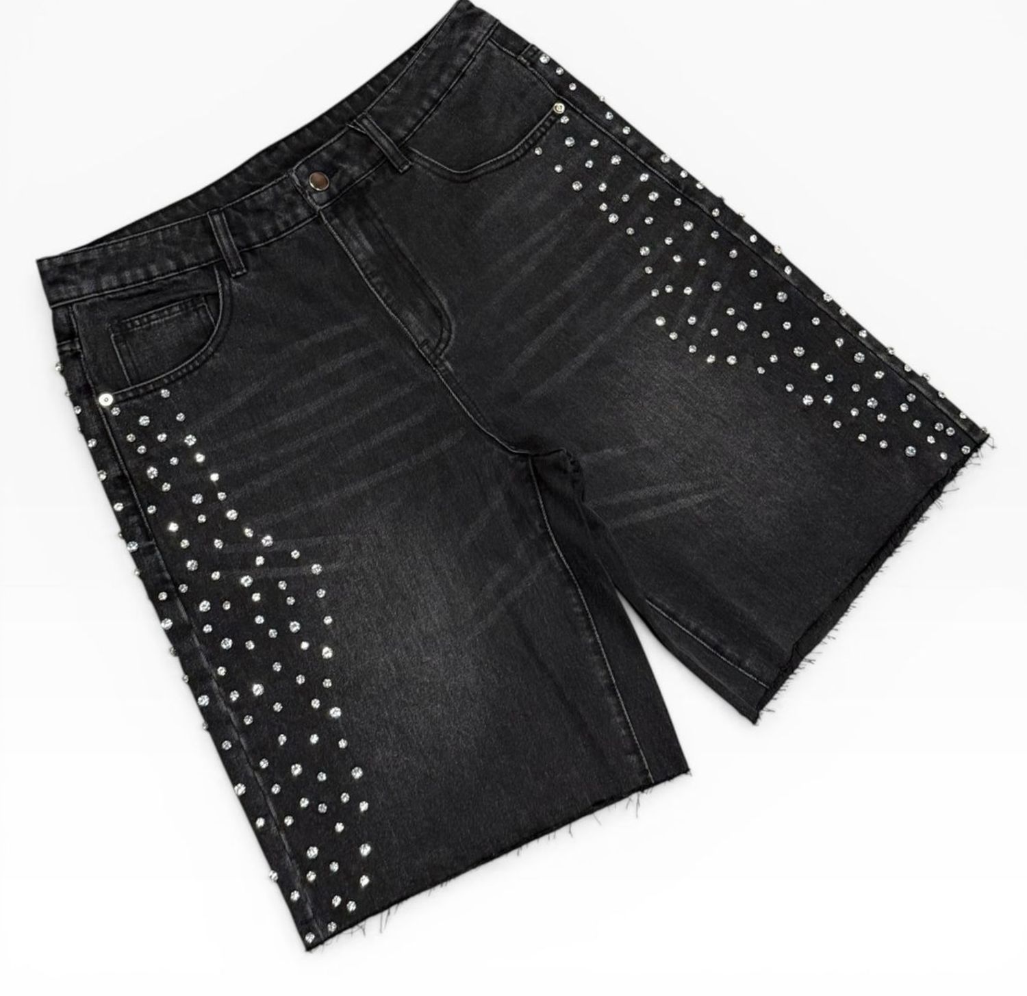 Concept "Chandler" Jorts Black Wash