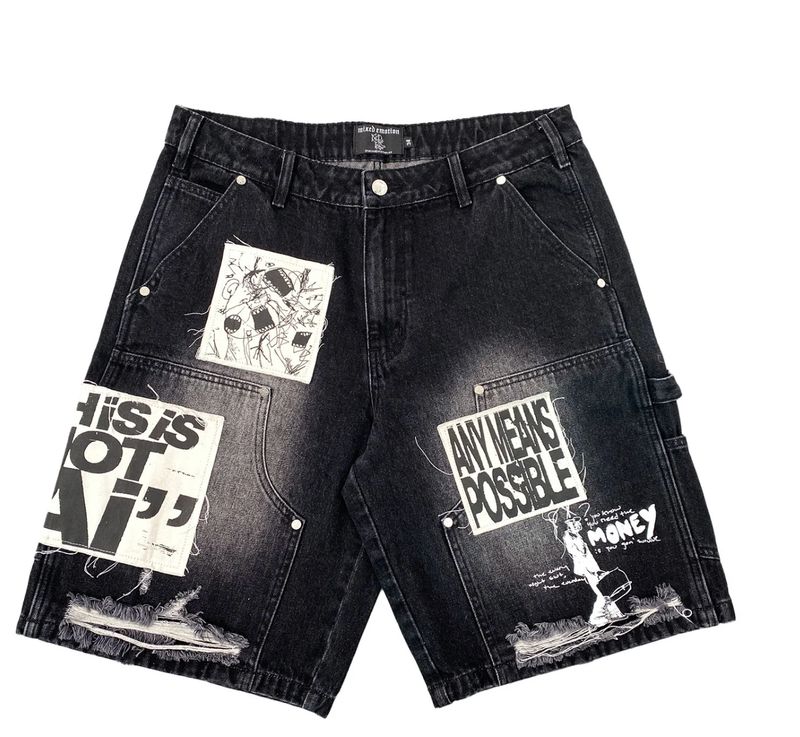 AI Denim Shorts