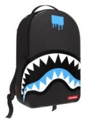 Sprayground Shark Central Blue Backpack