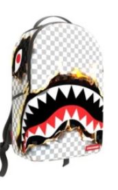 Sprayground Check Melt Backpack