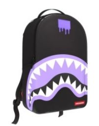 Sprayground Shark Central Purple Backpack