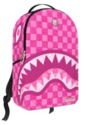 Sprayground Pink Pattern Backpack