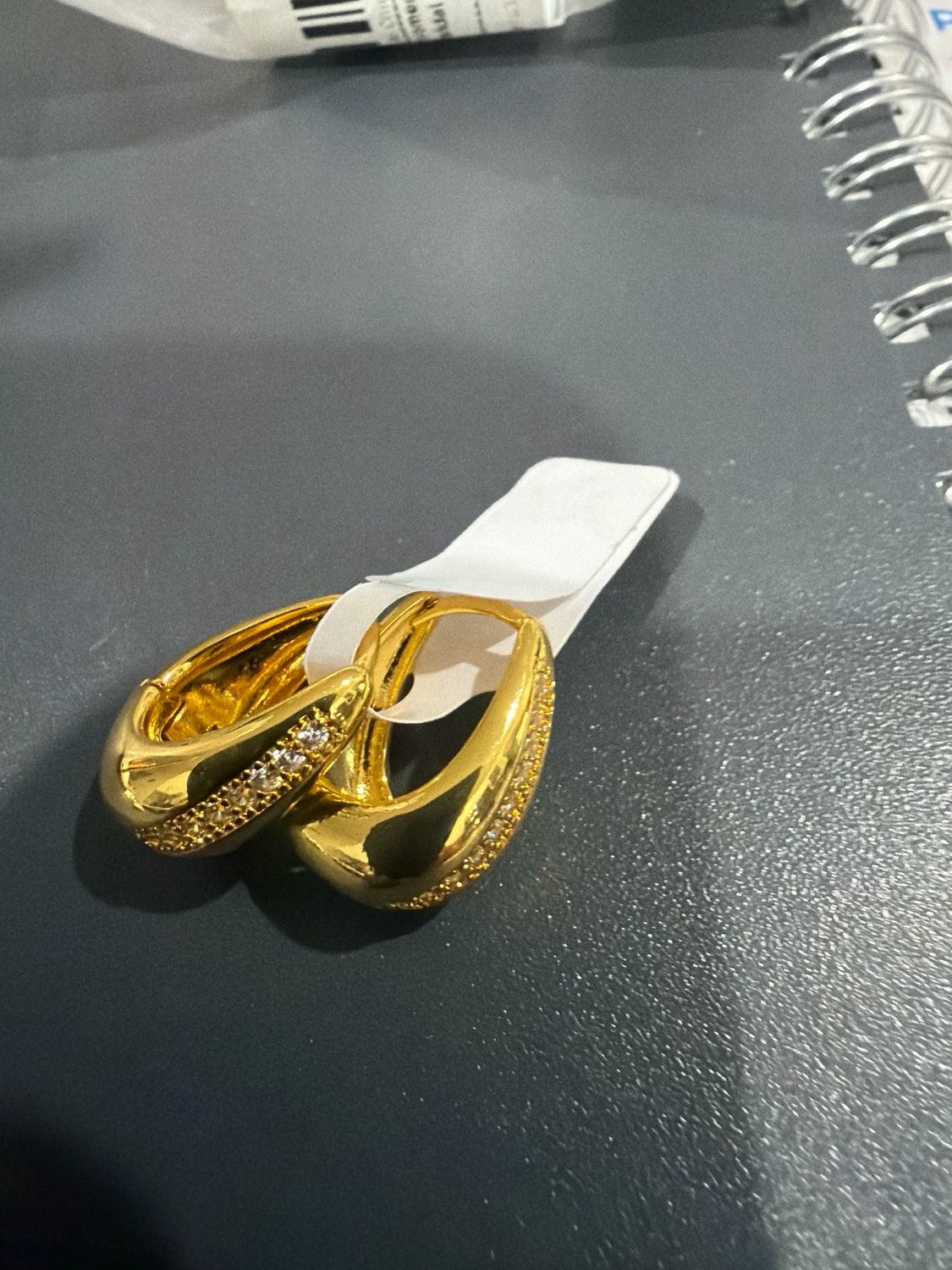 Gold Tone  Small Earring #3 SKU 0042