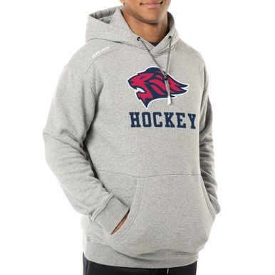 Lincoln Hockey Bauer Hoody Gray