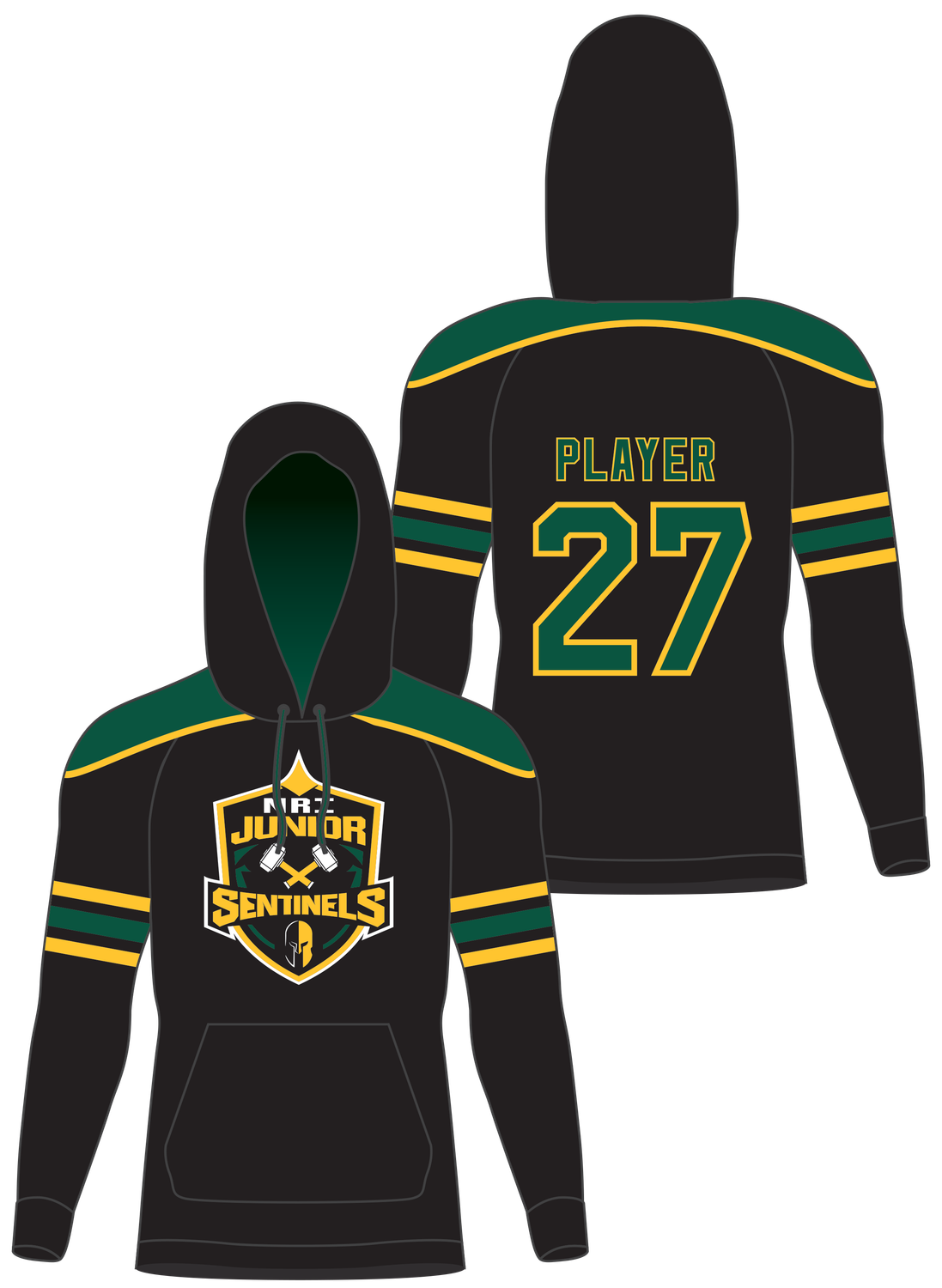 NRI Jr Sentinels Sublimated Hoodie