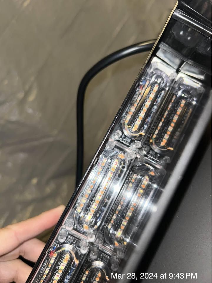 BRIX FUNERAL EDTION TRI COLOR WARNING BAR A/W/P