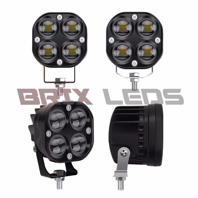 BRIX HYPER DUAL COLOR 80W 3X3 AMBER WHITE "PAIR"