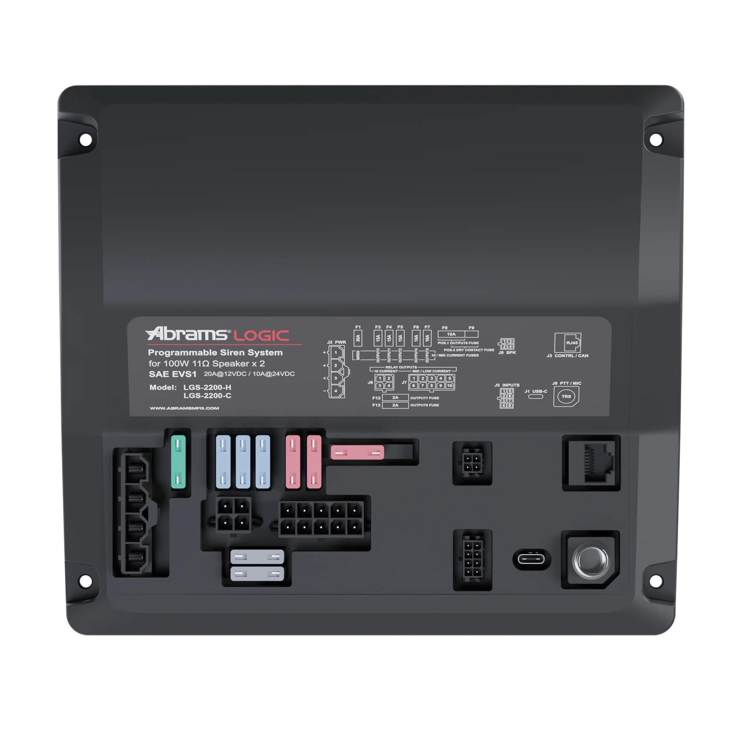 Logic 2200 Programmable Console Siren System &amp; Light Controller