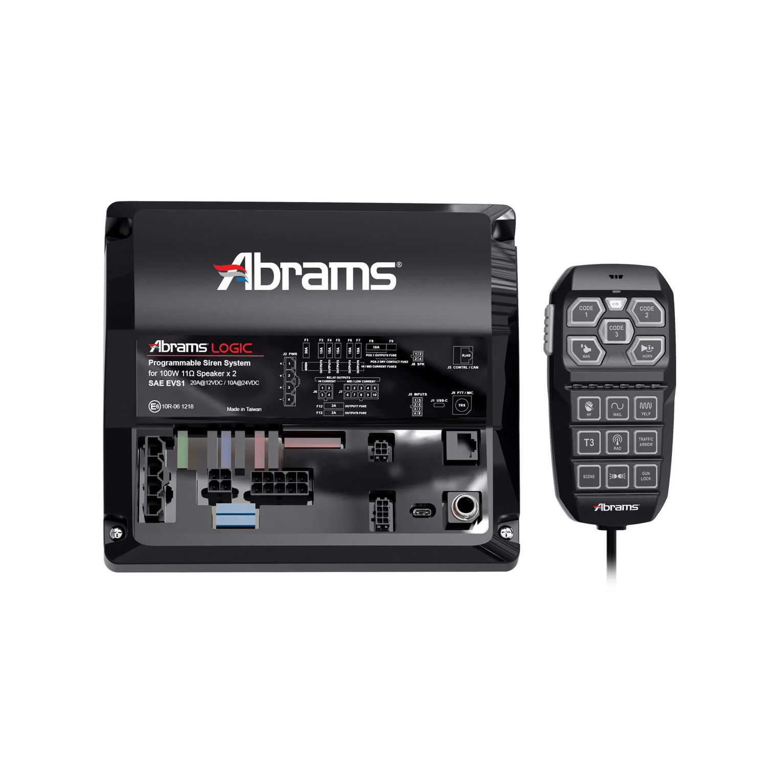 Logic 2200 Programmable Handheld Siren System &amp; Light Controller