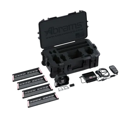 Abrams Covert Portable Lights &amp; Sirens System Quadra Series