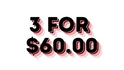 3 Tees For 60